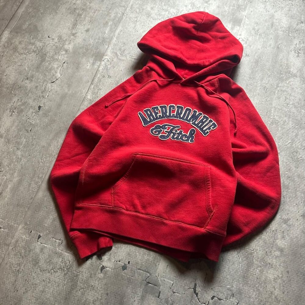Abercrombie-fitch Women's Red Hoodie